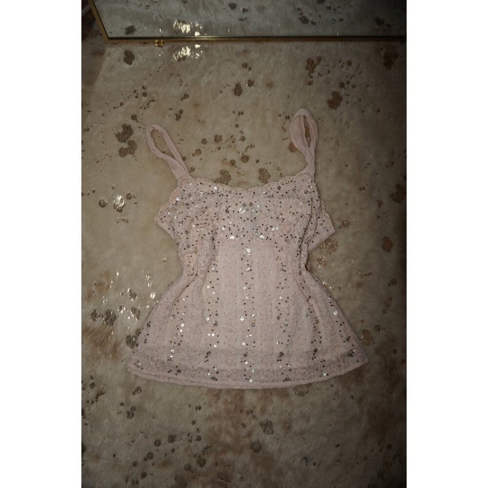 Vintage Ann Taylor Embellished Tank